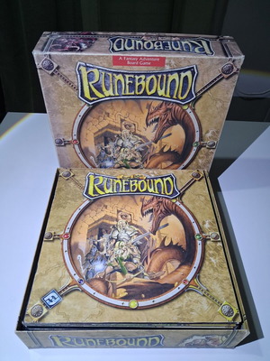 Runebound 2nd Edition board game used