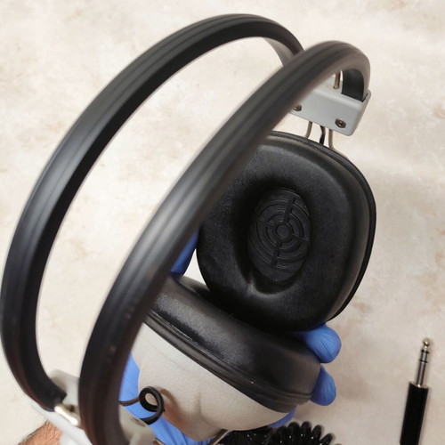 Tatchuen MD-802V vintage dynamic stereo headphones used, wired