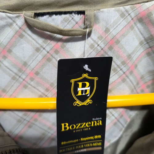 Bozzena women's gray medium coat used