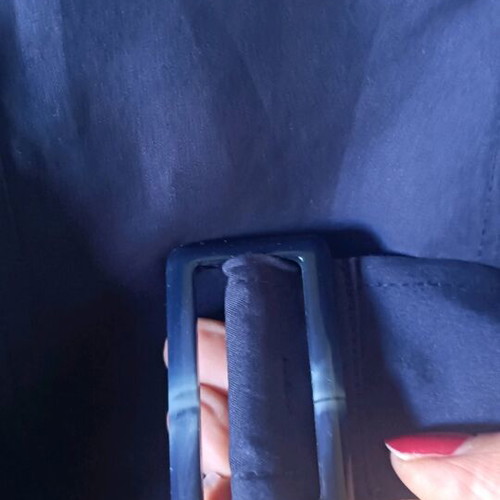 Marks and Spencer blue trench coat like new, size L