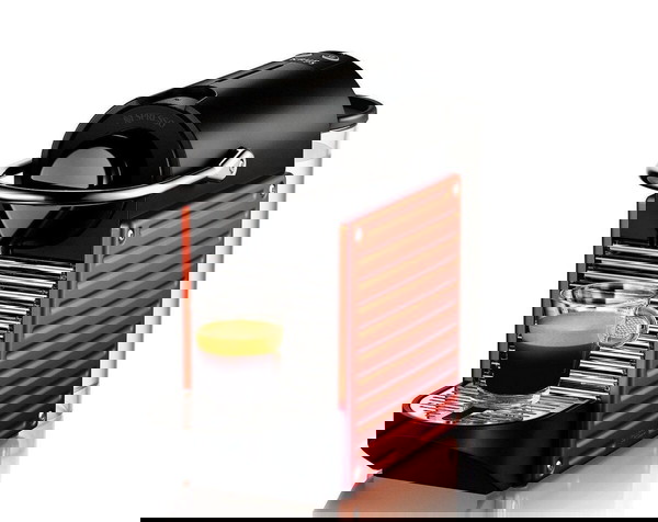 Nespresso Pixie Krups Καφετιέρα για Κάψουλες Πίεσης 19bar Red