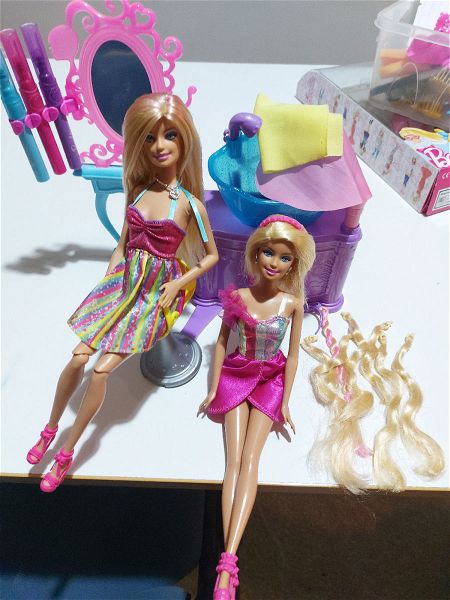  Barbie koukles set