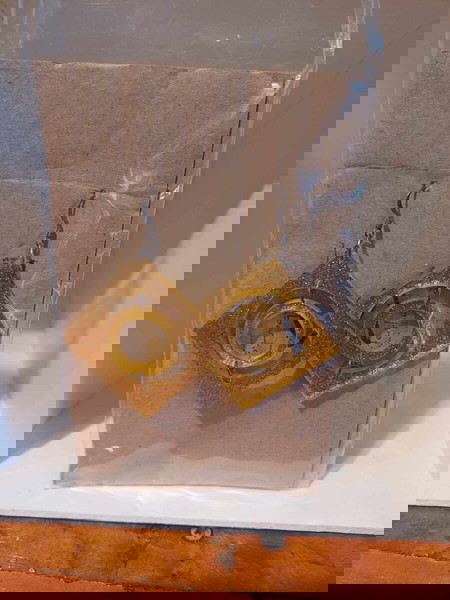 Σκουλαρίκια απο ανακυκλωμένο plexiglass "Inner Circle"