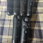 PS3 Move controllers used, compatible with PS4
