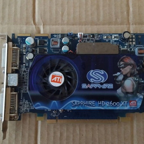 Video card ATi Radeon Sapphire HD 2600 XT 256MB GDDR4 128bit used