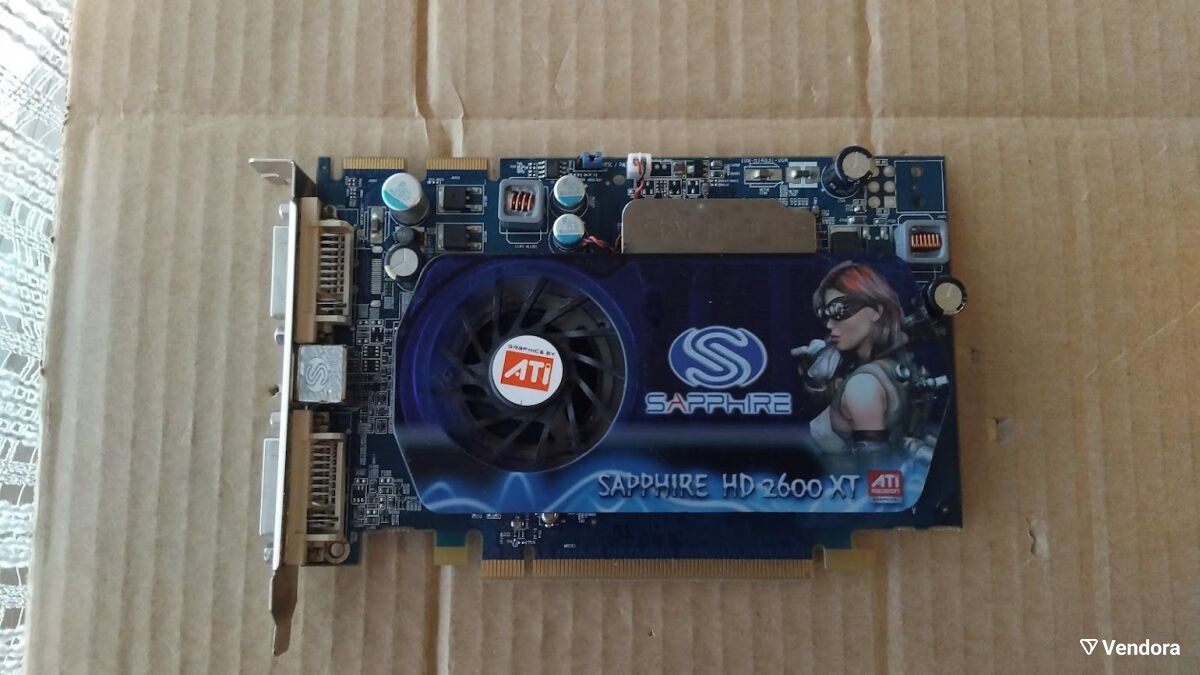 Κάρτα γραφικών ATi Radeon Sapphire HD… - € 20,00 - Vendora.gr