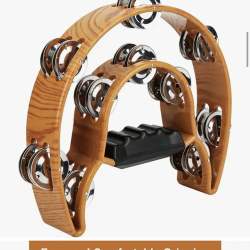 Professional tambourine new, large
