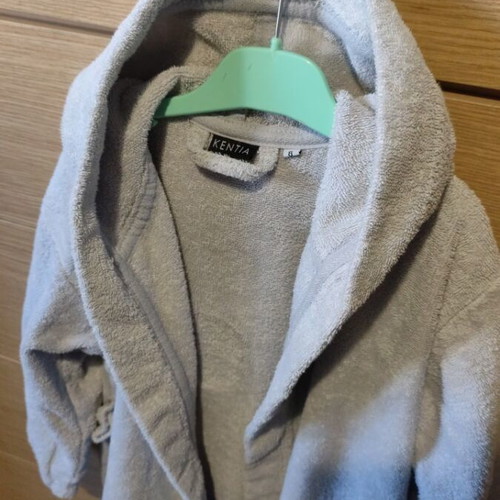 PAOK bathrobe used without belt for 8-10 years old