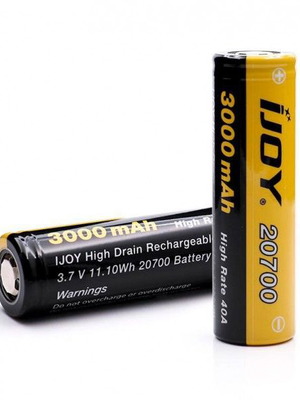 IJoy 20700 batteries 3000mAh 40A new