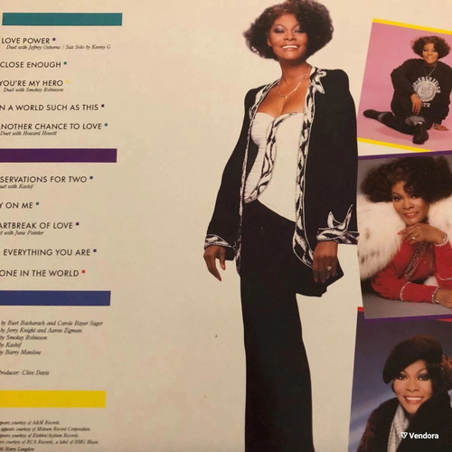 Vinyl Dionne Warwick Reservations For Two English European Copy Soul-Jazz R&B Album