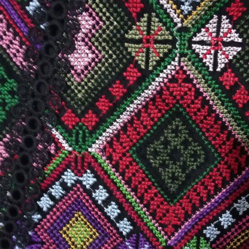 Dixie women's handmade skirt like new, multicolored