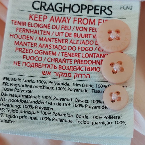 Craghoppers Nosilife women's shirt like new, pink, sizes XL-XXL