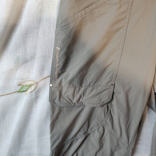 Peak Performance Dex P men's technical shorts size L like new, gray