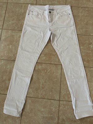 White jeans like new, size XL