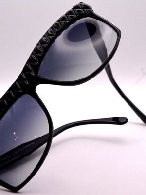 Γυαλιά Ηλίου Genny Vintage 80s Καινούργια Μαύρα Χειροποίητα Ιταλίας