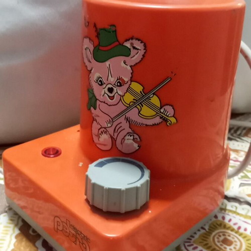 Petra Electric vintage baby bottle and food warmer with violin bear design