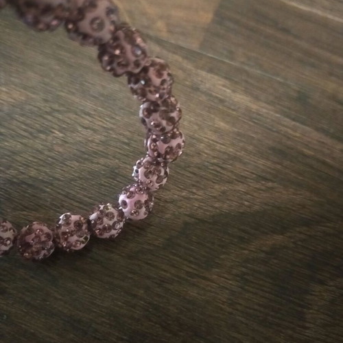 Bracelet like new, purple