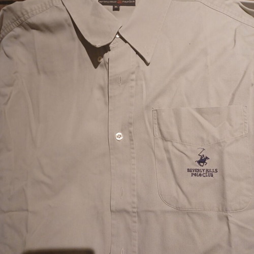 Beverly Hills Polo Club men's shirt XL used, beige, regular fit