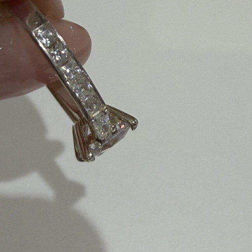 Thomas Sabo ring with white stones silver size 54 brand new