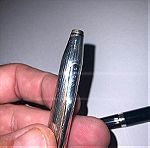  Cross vintage ballpoint στύλο με λευκόχρυσο