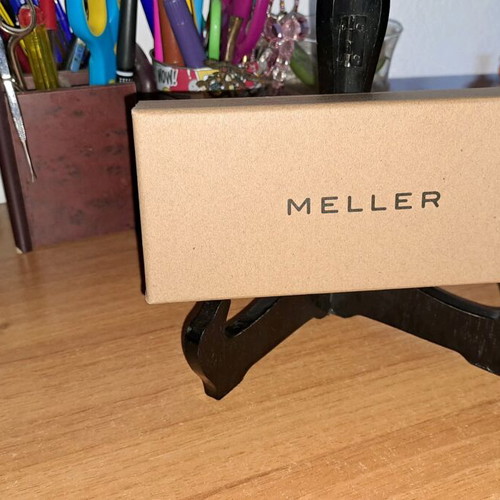Empty box used with glasses case and cleaning cloth