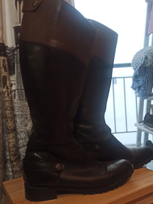 Women's tall boots used, size 38