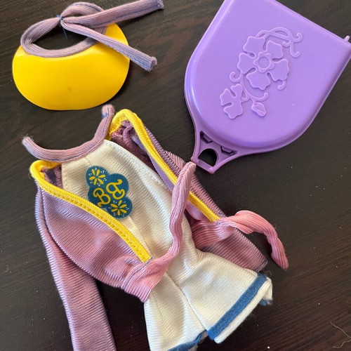 Barbie fashion outfit used with spa accessories Mattel Superstar Era 1983