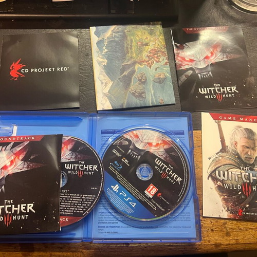 The Witcher Wild Hunt PS4 used adventure video game