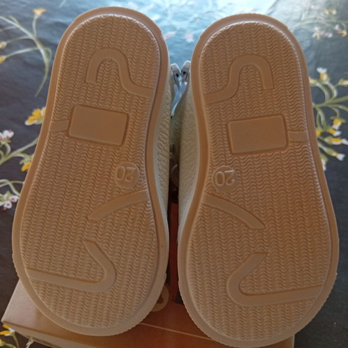 Gorgino white baptism boy boots no20