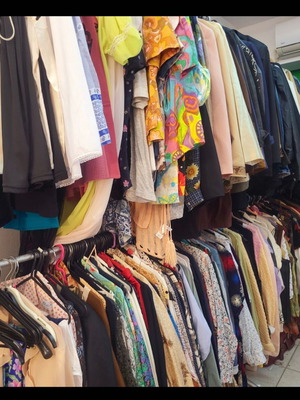 Vintage and secondhand clothing business with 350kg stock