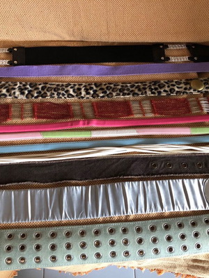 Belts like new, size 115