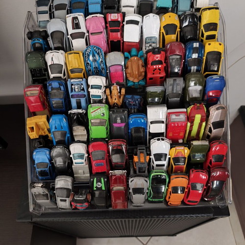 Toy car collection used, pack of 70, mixed condition