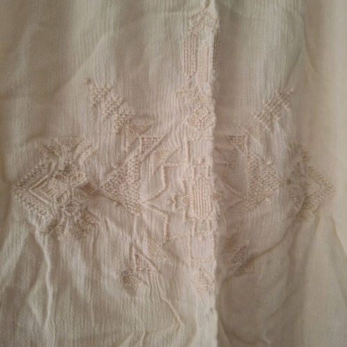 Attrattivo tank top used, beige and yellow, size S