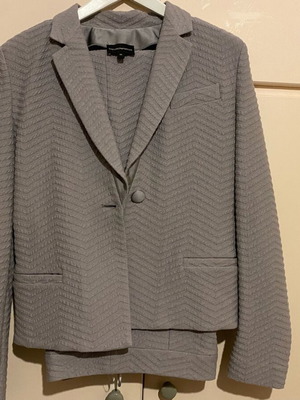 Armani suit like new, grey winter