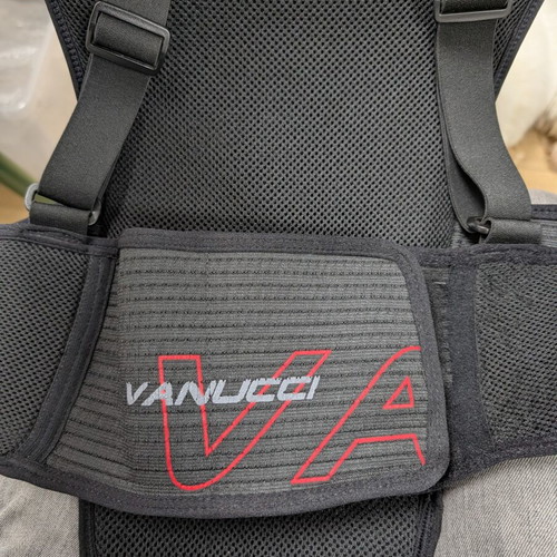 Vanucci back protector as new size L