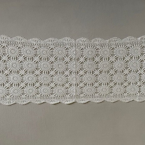 Handmade crocheted table runner like new