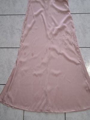 Shein satin dress pink small used