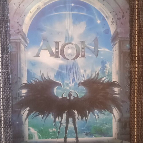 Aion PC game used, metal case with manual and DVD 2nd edition
