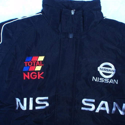 Nissan Sponsors Team Jacket new, sizes M to XXL, black