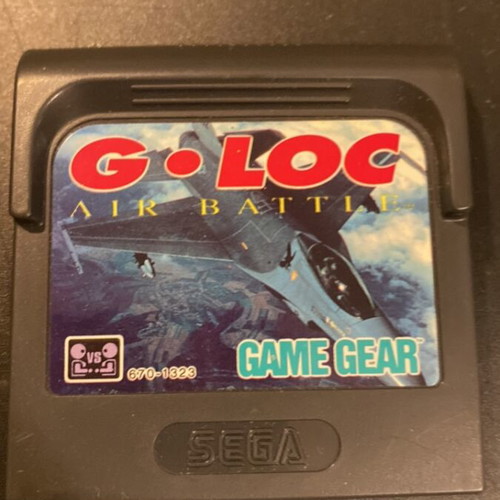 G-loc Air Battle cartridge for Sega Game Gear like new