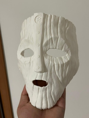 Loki's Mask 3D Printed Decorative Wall Art Made to Order