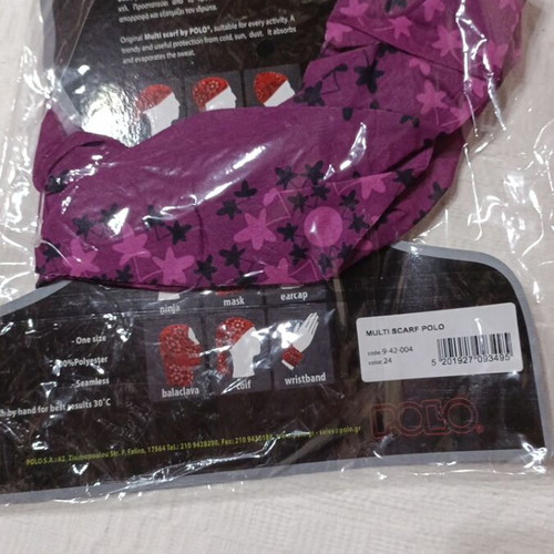 Multi scarf Polo new, versatile polyester headwear