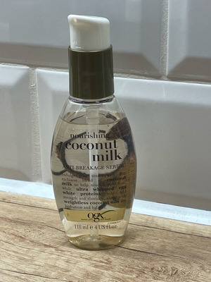 Hair serum coconut milk anti-breakage new