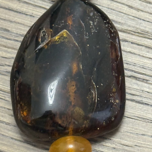 Baltic Amber Necklace used, honey butterscotch and cognac colors