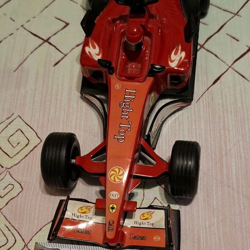 Formula 1 collectible car used with sound, Ferrari inspired