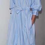 Zara striped dress like new, fits XS and small