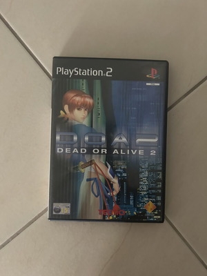 Dead or Alive 2 παιχνίδι PS2 μεταχειρισμένο, πλήρες με ένθετο προώθησης