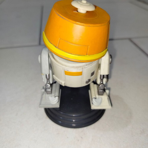 Star Wars metal spaceship used with damage