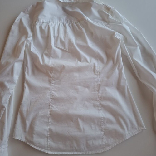 Miss Sixty Shirt L white used, fitted with button closure