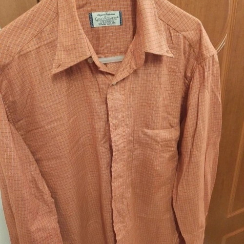 Shirt like new, size L, orange